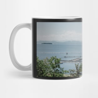 look at the pier Mug